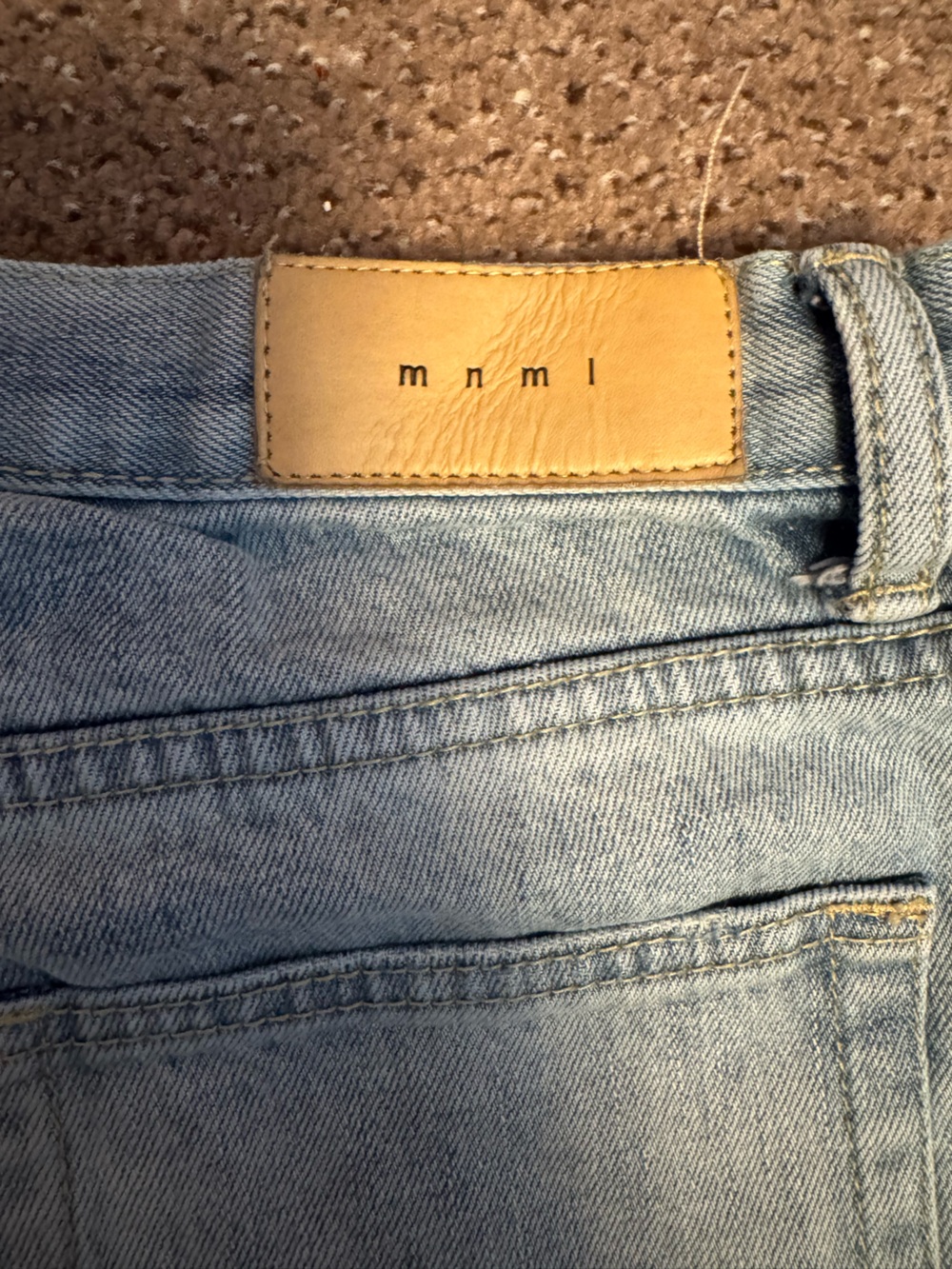 MEN’S MNML JEANS - Picture 3 of 4